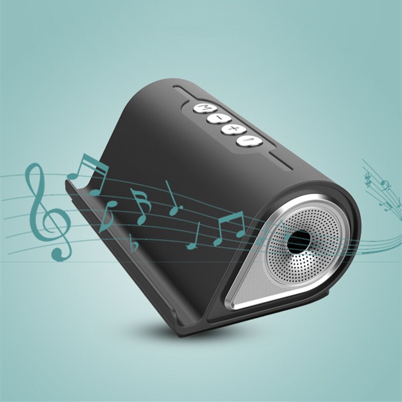 Wireless Fast Charging Bluetooth Speaker Portable Sound Column Desktop Dual Speakers Subwoofer Bracket Soundbox caixa de som Box