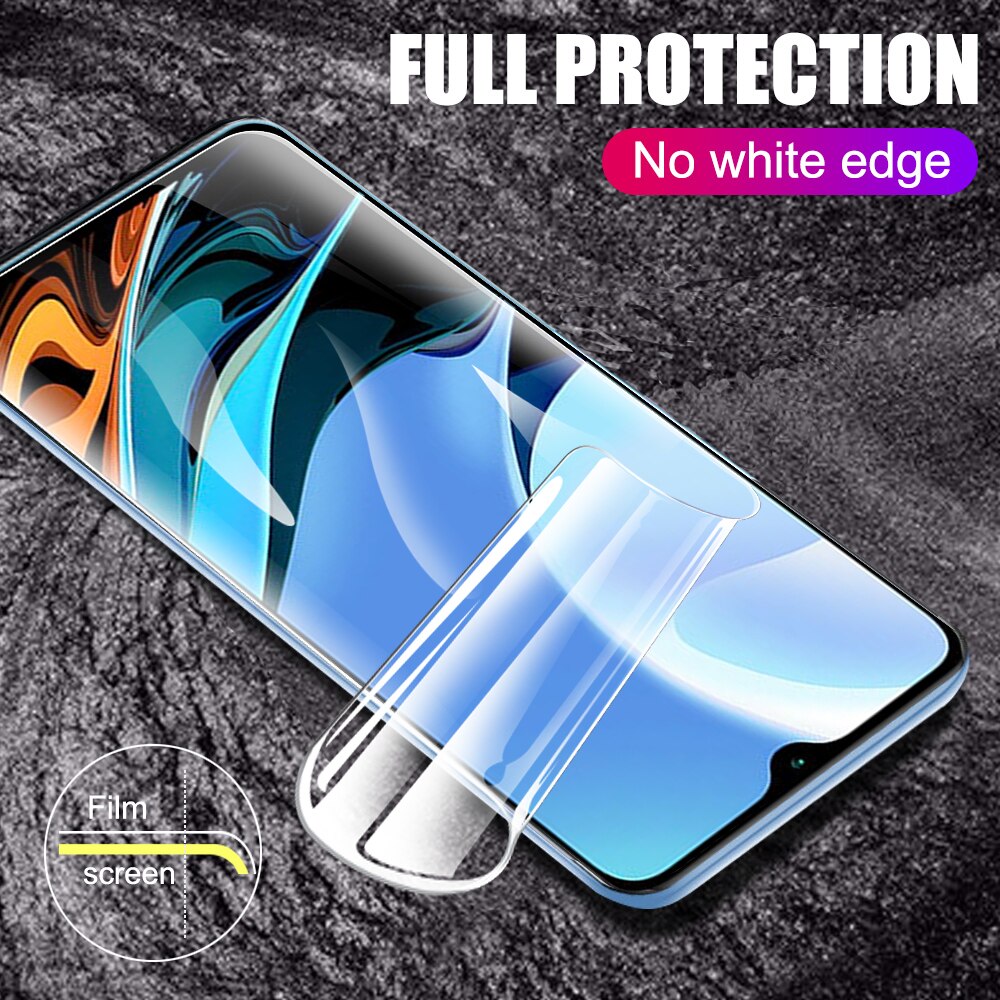 2Pcs Hydrogel Film Voor Xiaomi Redmi 9T 9 9aT 9c Nfc Screen Veiligheid Beschermende Film Voor Redmi9T Redmy9T xiaomi 9T Niet Glas