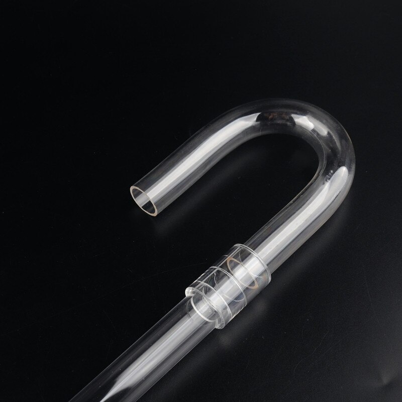 O.D 20~32mm Aquarium Fish Tank U-shape Air Tube Fittings Transparent U-Tube Acrylic Pipe Fittings Plexiglass Elbow Connector