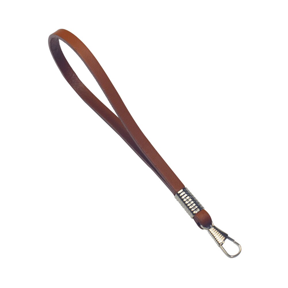 1Pcs Women Replacement Wrist Bag Strap Purse Bag Leather Handle Clutch Bag Strap Short Bag Accessories Black Men: Brown