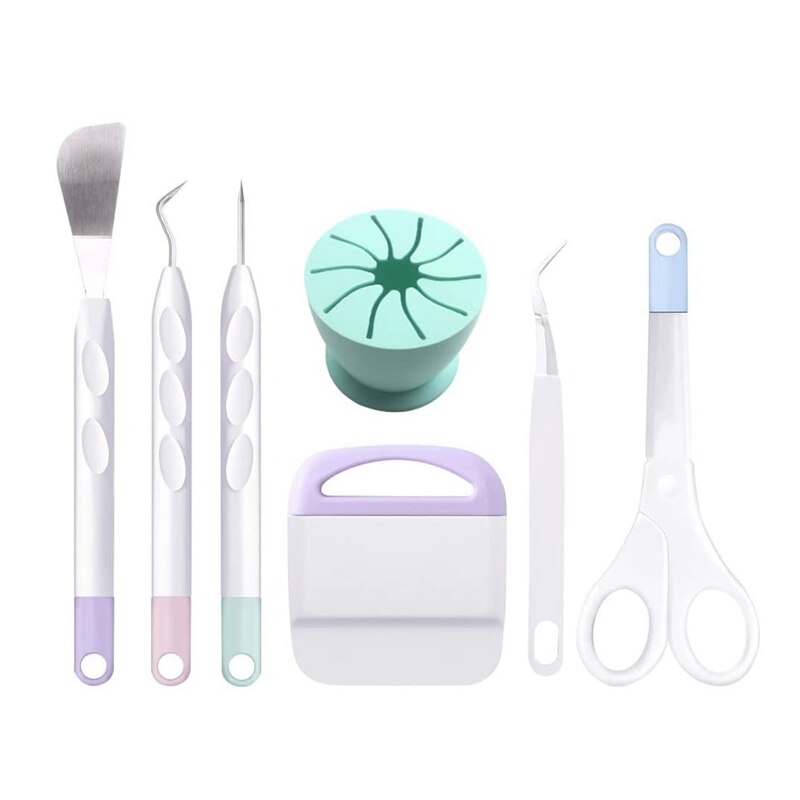 7 Accessories Silhouette Cameo Vinyl Weeding Tools Kit Cameo Letters DIY Craft Cricut Machine Accessories