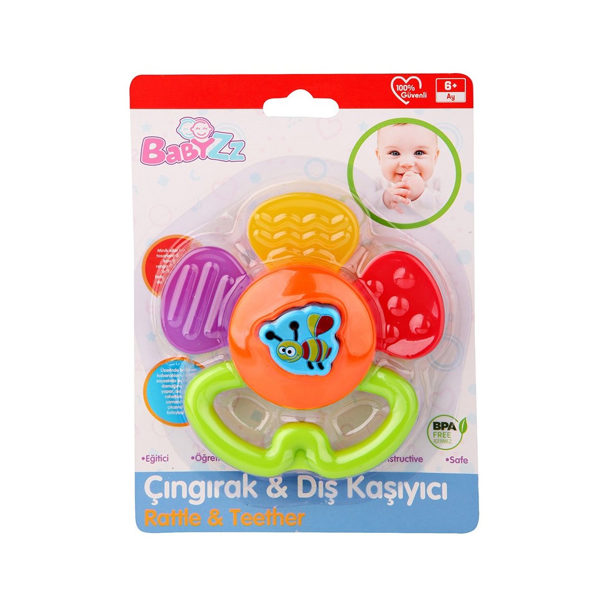 30304 KANZ BABYZZ COLORFUL DAISY DİŞLİK