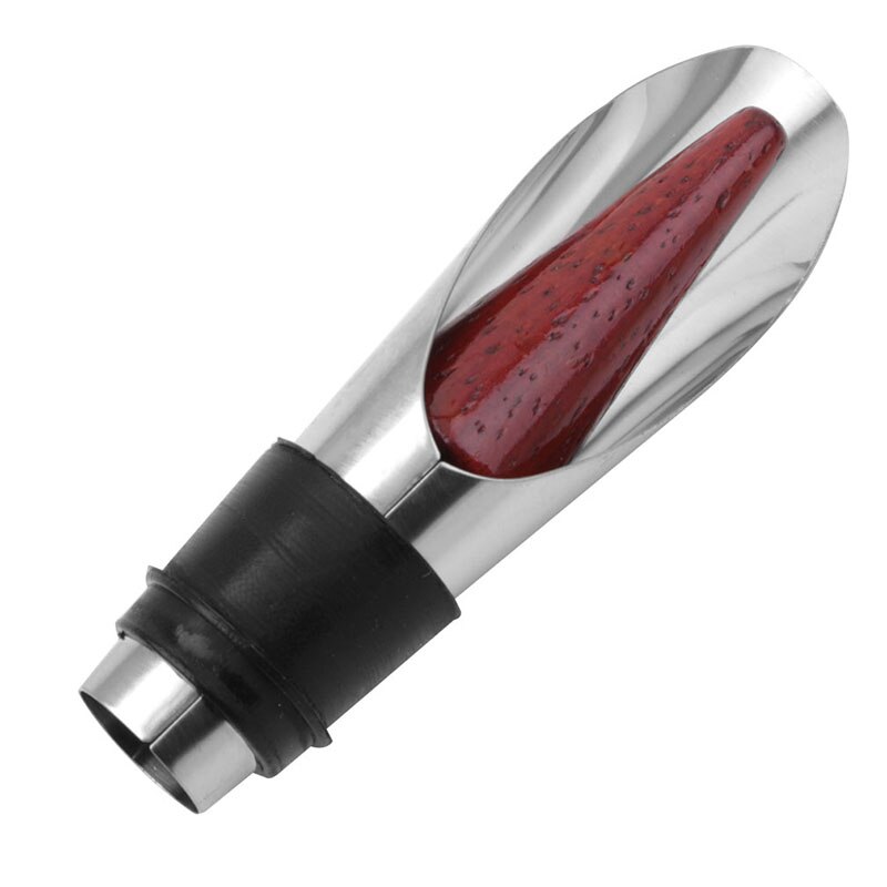 1pc 2 In 1 Wine Stopper Red Wine Pouring Tool Stainless Steel Wine Bottle Stoppers Funnel Pourer Wine Bottle Pourer Gadget
