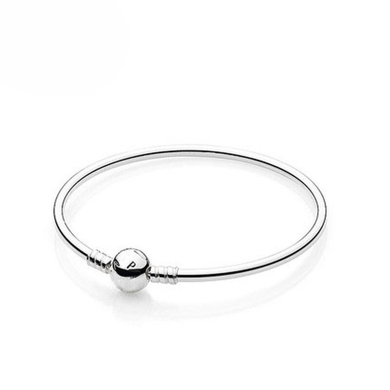 Fit Pan Charme Liebe Armband Schlange Knochen Kette Original Armband Glanz Runde Form Manschettenknöpfe DIY Schmuck Frauen Moment Zubehör