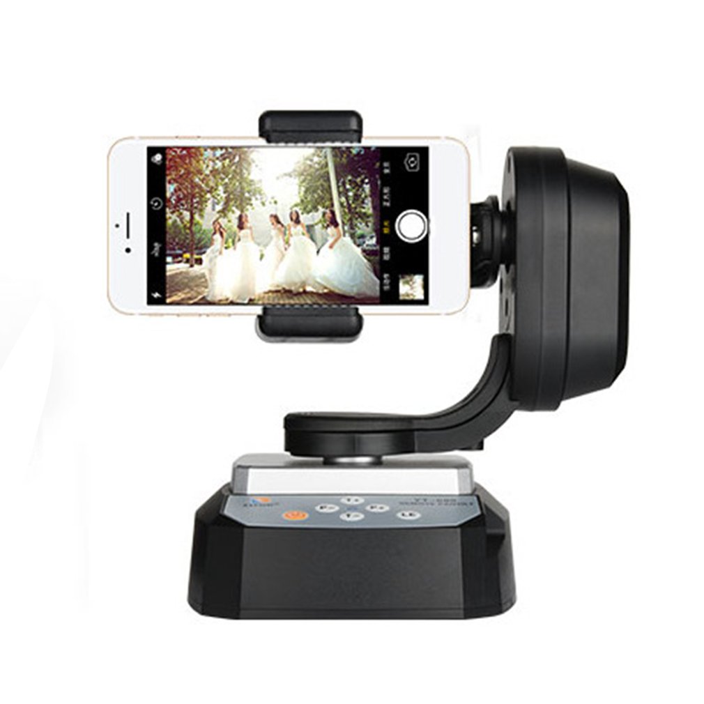 Yt -500 panorama elektrisk fjernbetjening gimble mobiltelefon selvudløser live stativ til gopro micro single til sony qx kamera