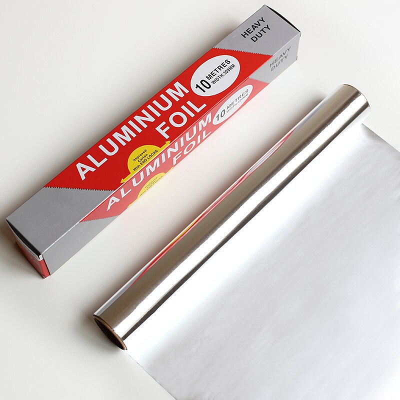 Bagepapir grillfolie papir emballage folie papir 5 m og 10 m grill staniol grilltilbehør køkkenudstyr