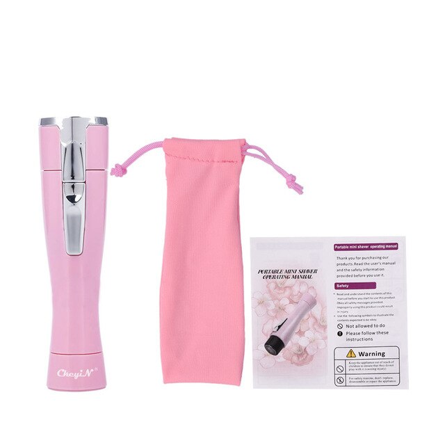 Elektrische epilator vrouwen bikinilijn trimmer snoerloos arm been oksel scheren scheermes lichaamsontharing schaamhaar scheerapparaat verwijderaar 46: Default Title