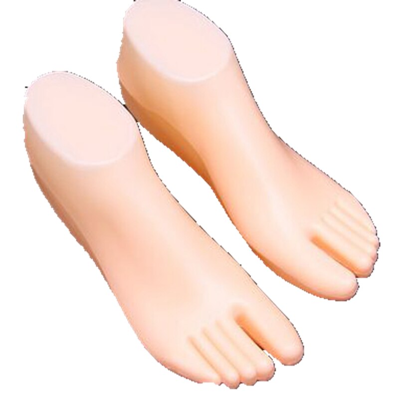 Cammitever 2 Stuks Geel Voet Mannequin Huidskleur Grandado