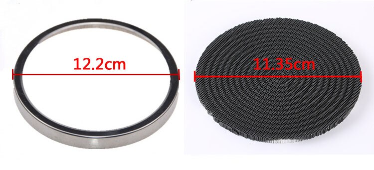 Round Ceramic Plate Replacement Spare Part of Gas Stove Head for Gas Egg Waffle Maker and Gas Hotdog Waffle Machine