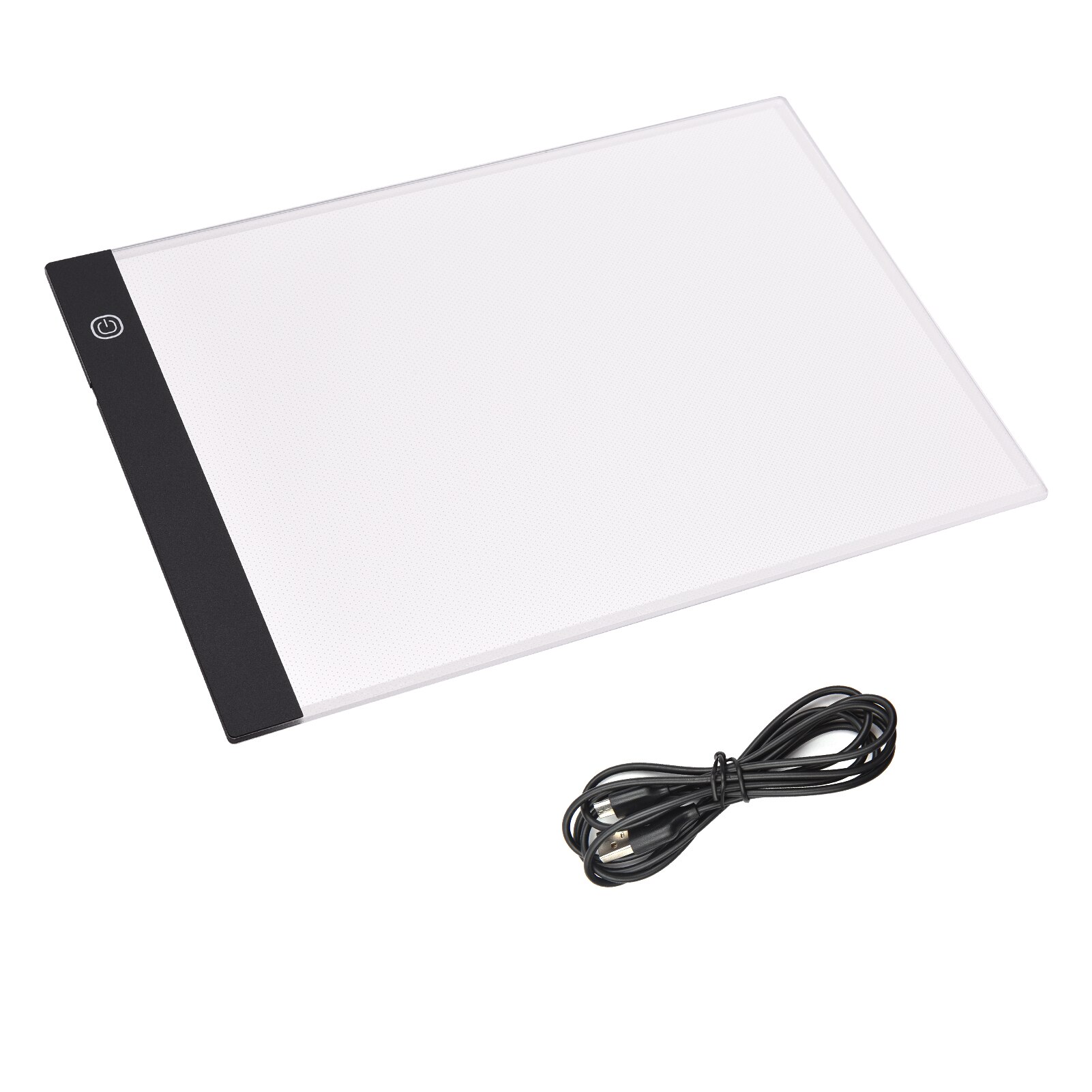 A4 LED Light Pad Tracer 3mm Ultra-Thin Drawing Board Copyboard Stepless Dimming USB Powered for Artist Animation Sketching