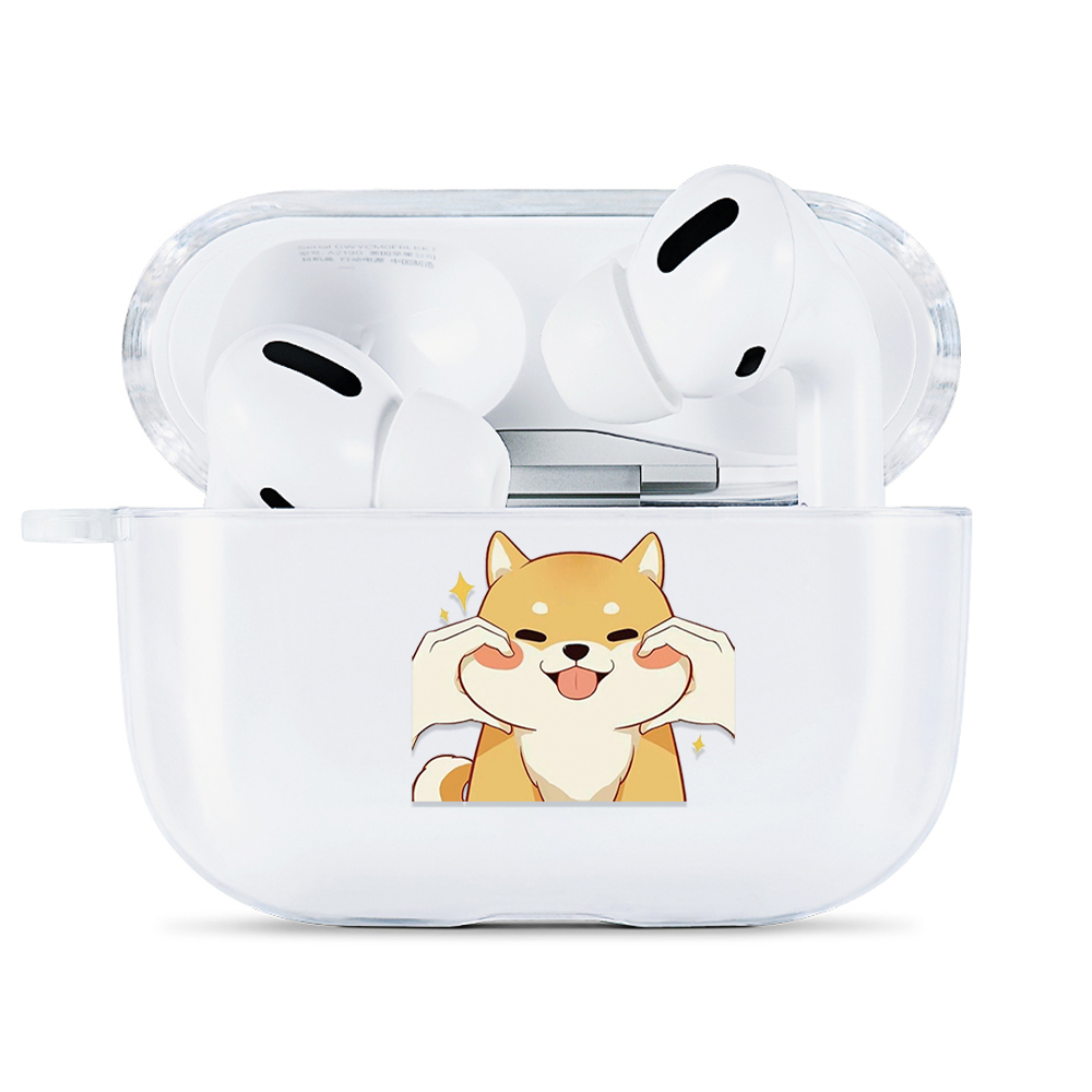 Coque en silicone pour Apple Airpods Pro écouteur Coque protection souple Fundas Airpods Pro Air Pods Pro 2 3 4 1 housse Earpods Case Box: M / Gris clair