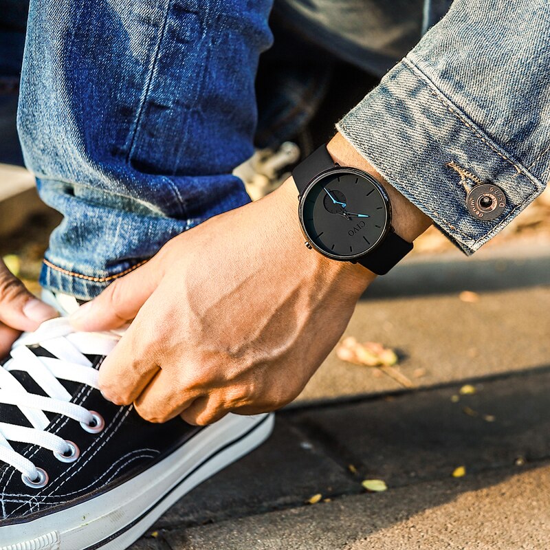 Reloj CIVO de para hombre, correa de malla fina resistente al agua, relojes de pulsera minimalistas para hombre, reloj deportivo de cuarzo, reloj Masculino