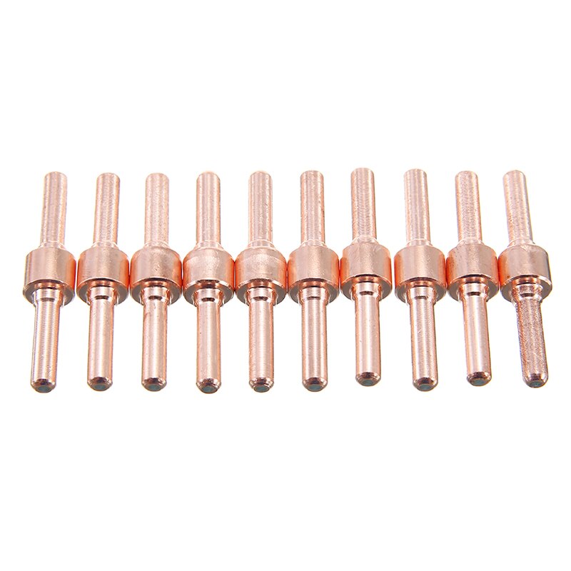 40Pcs Plasma Cutting Welding Torch Cutter Consumables Rings Ceramic Nozzles Electrode Kit Set For PT-31 LG-40 Torch