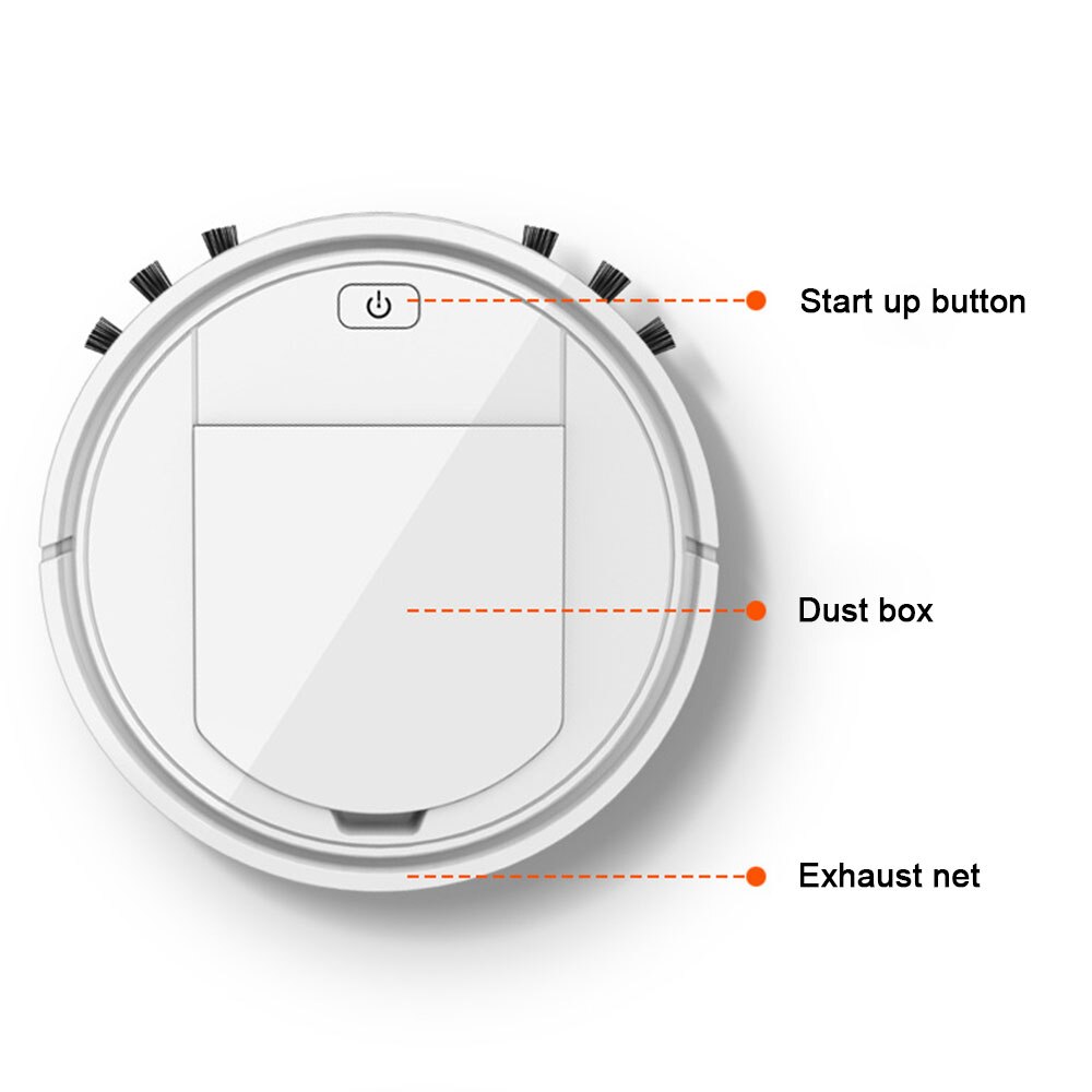 Automatic Robot Wireless Vacuum Cleaner Sweeping USB Charging Intelligent Vaccum Cleaner Robots Household Machine