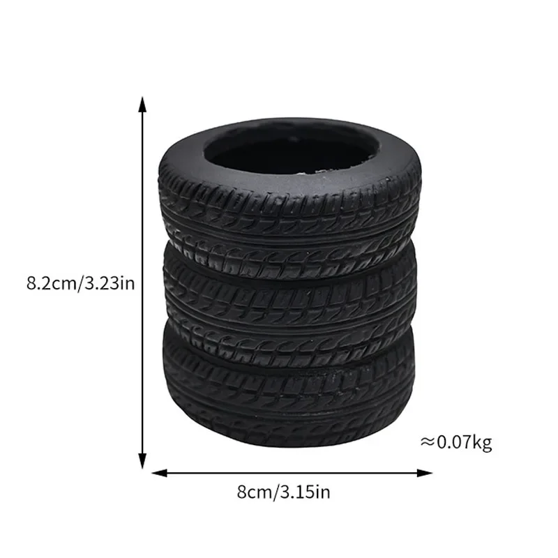 Tire Shaped Pen Holder - Unique Office Desk Organizer Office Supplies Desktop Multifunctional Storage Decorations: Default Title