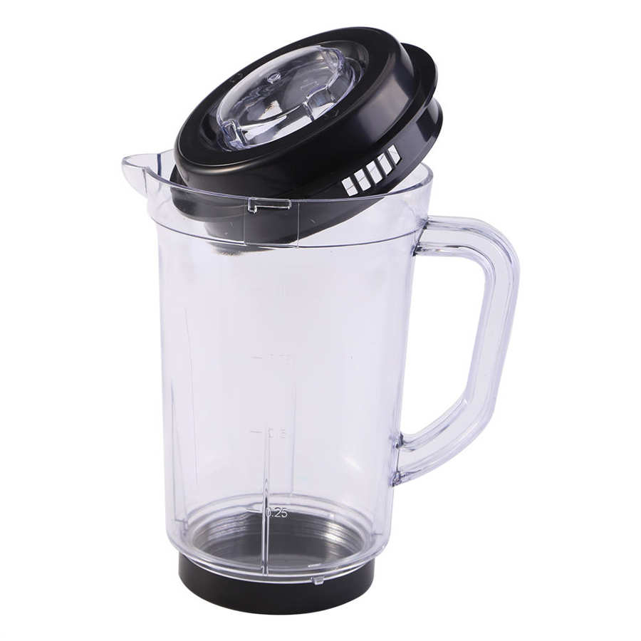 1L Juicer Blender Pitcher Container Jar Jug Water Milk Cup Lid Replacement Parts Fit For Magic Bullet