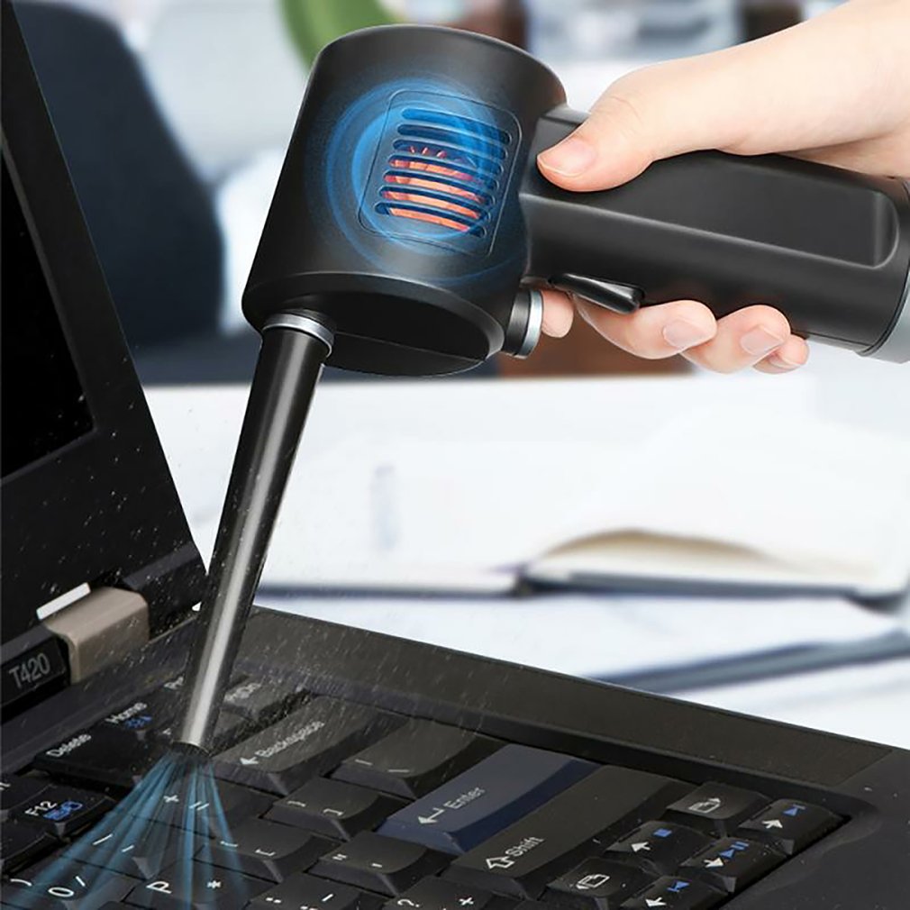 45000 RPM Cordless Air Duster Compressed Air Blower Cleaning Tool For Computer Laptop Keyboard Electronics Cleaning For Camera