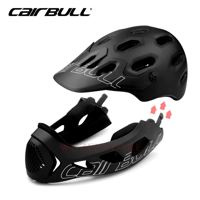 CAIRBULL – casque de vélo pour adultes, couverture complète, pour vélo tout-terrain, vtt, route, DH MTV, cyclisme de descente
