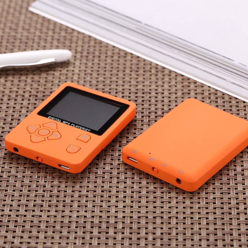1.8 "écran LCD MP4 lecteur enregistreur vocal prend en charge jusqu'à 32GB TF carte mémoire HIFI MP3 MP4 lecteur de musique Walkman