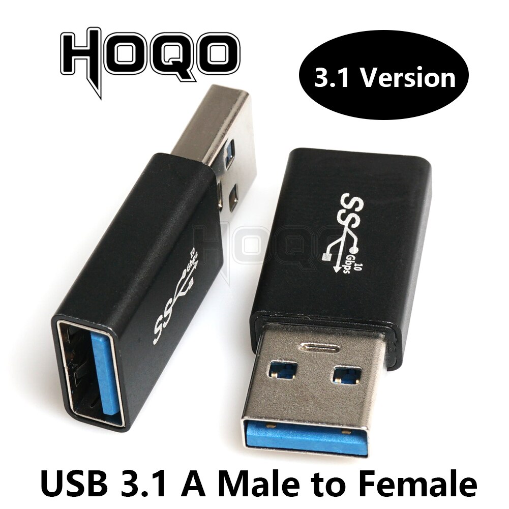 Adaptador USB 3,1 tipo C hembra A USB A hembra B macho A hembra, OTG tipo C A USB 3,0 macho hembra, conector convertidor: BLANCO