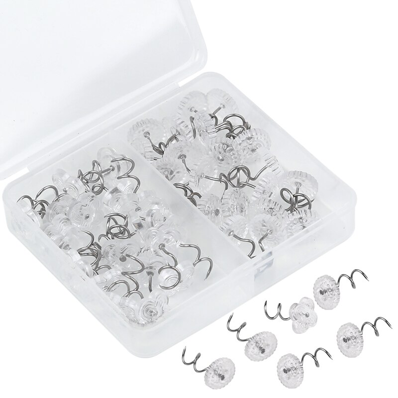 Kaobuy 40Pcs Veiligheid Lamp Pins, Kalebas Haak Stitch Markers, metalen Veiligheidsspelden Voor Breien En Diy Project Met Opbergdoos