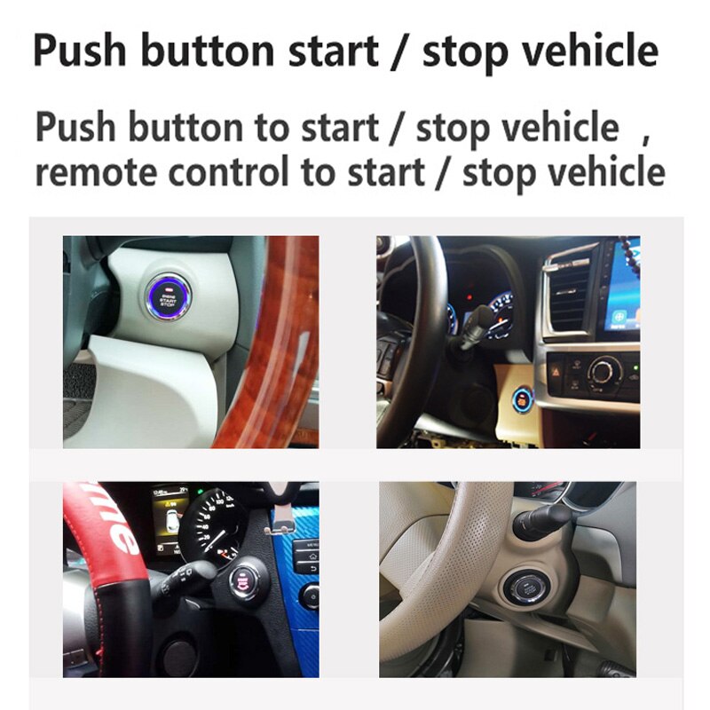 Push button start Remote engine Start by original remote controller