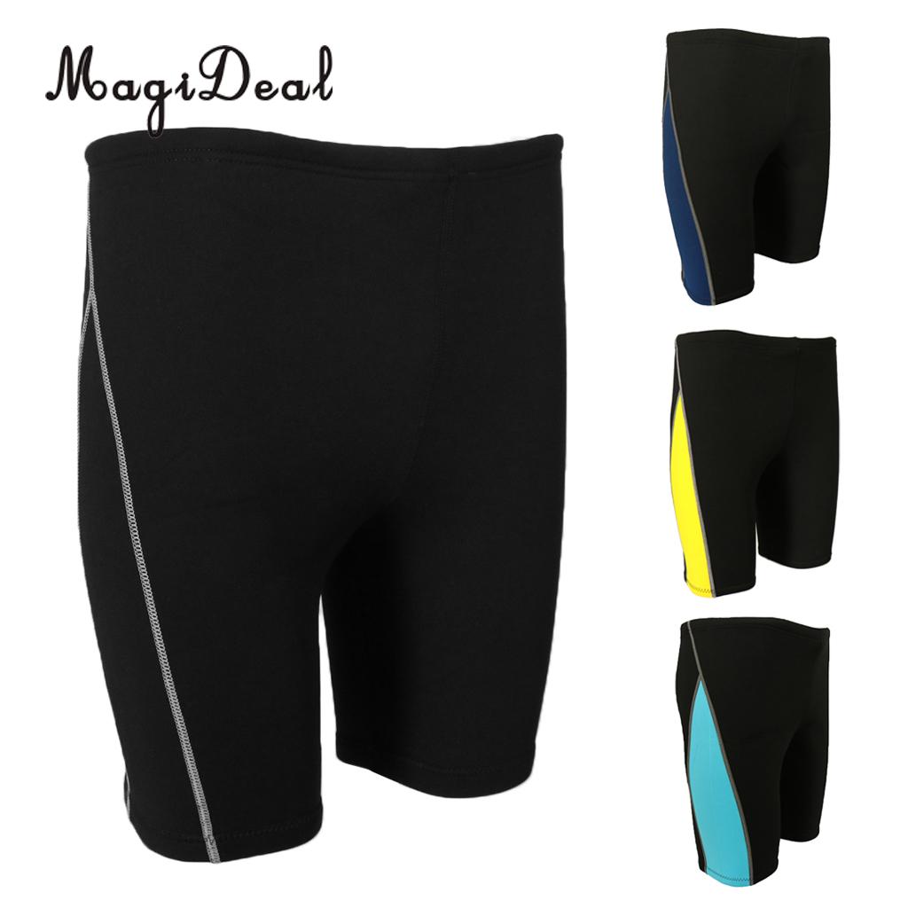 MagiDeal-pantalones cortos de neopreno cálido para hombre, 1,8mm, para buceo, natación, remo, surf, esnórquel