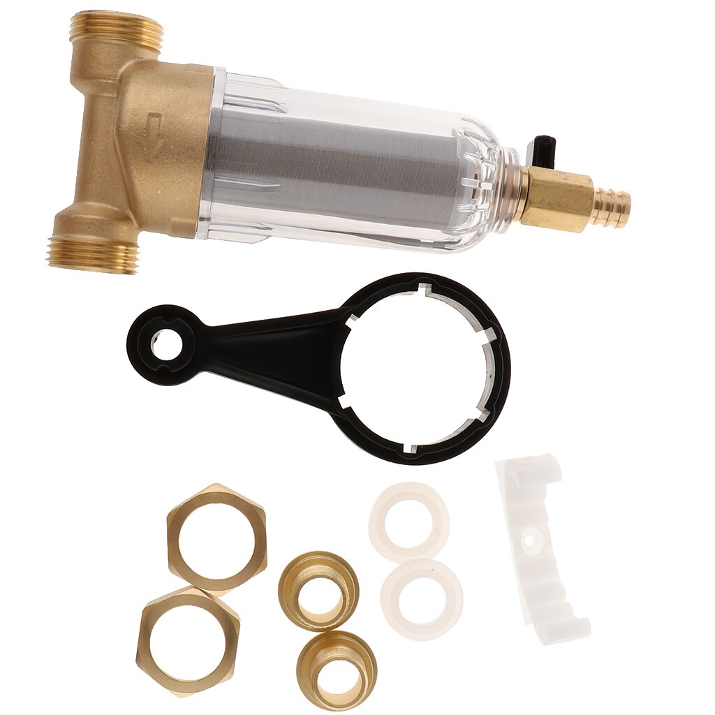 Reusable Sediment Spin Down Replacement Water Pre Filter Water System Kitchen Dishwasher and