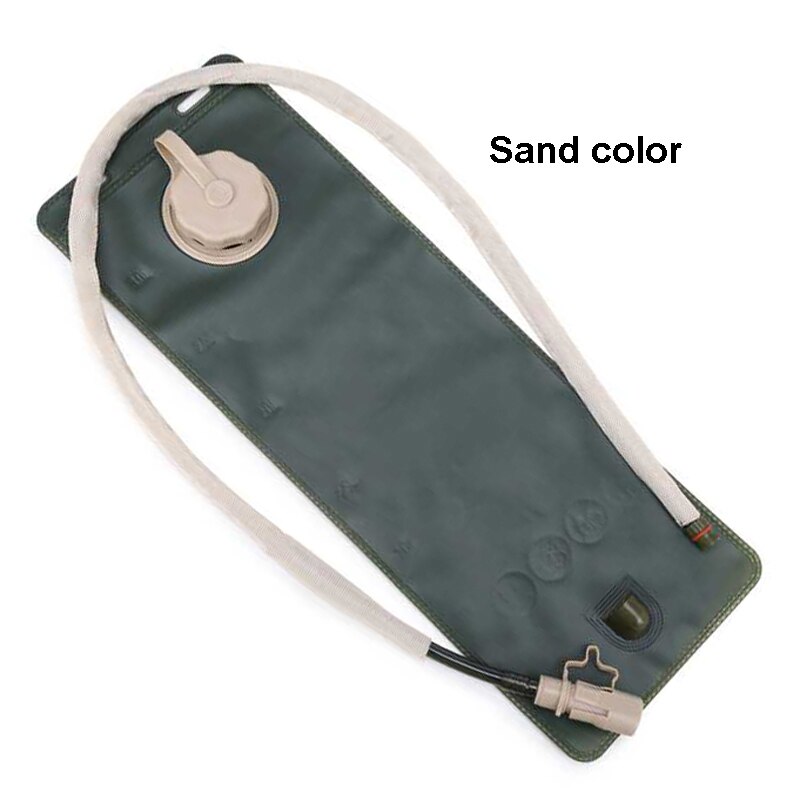 ULTRA-TRI Hydration Bladder 3L Water Storage Bag Reservoir Outdoor Sport Cycling Hiking Camping Hydration Pack System: Sand color 3L