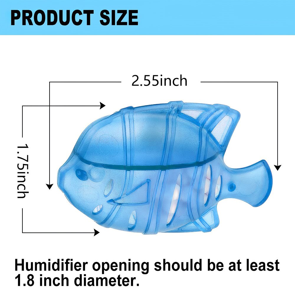 Nettoyage poisson humidificateur filtre universel humidificateur réservoir nettoyant aquarium accessoires de nettoyage filtre petit poisson humidificateur