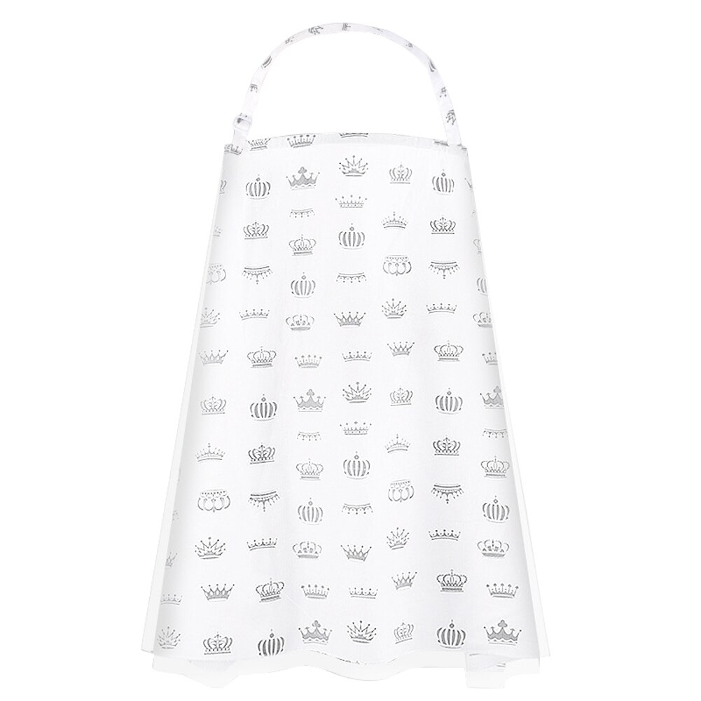 Printed Nursing Cover Double Layer Mesh Fish Net and Cotton Anti-glare Privacy Protection 360° Surround Baby Feeding Accessories: 7