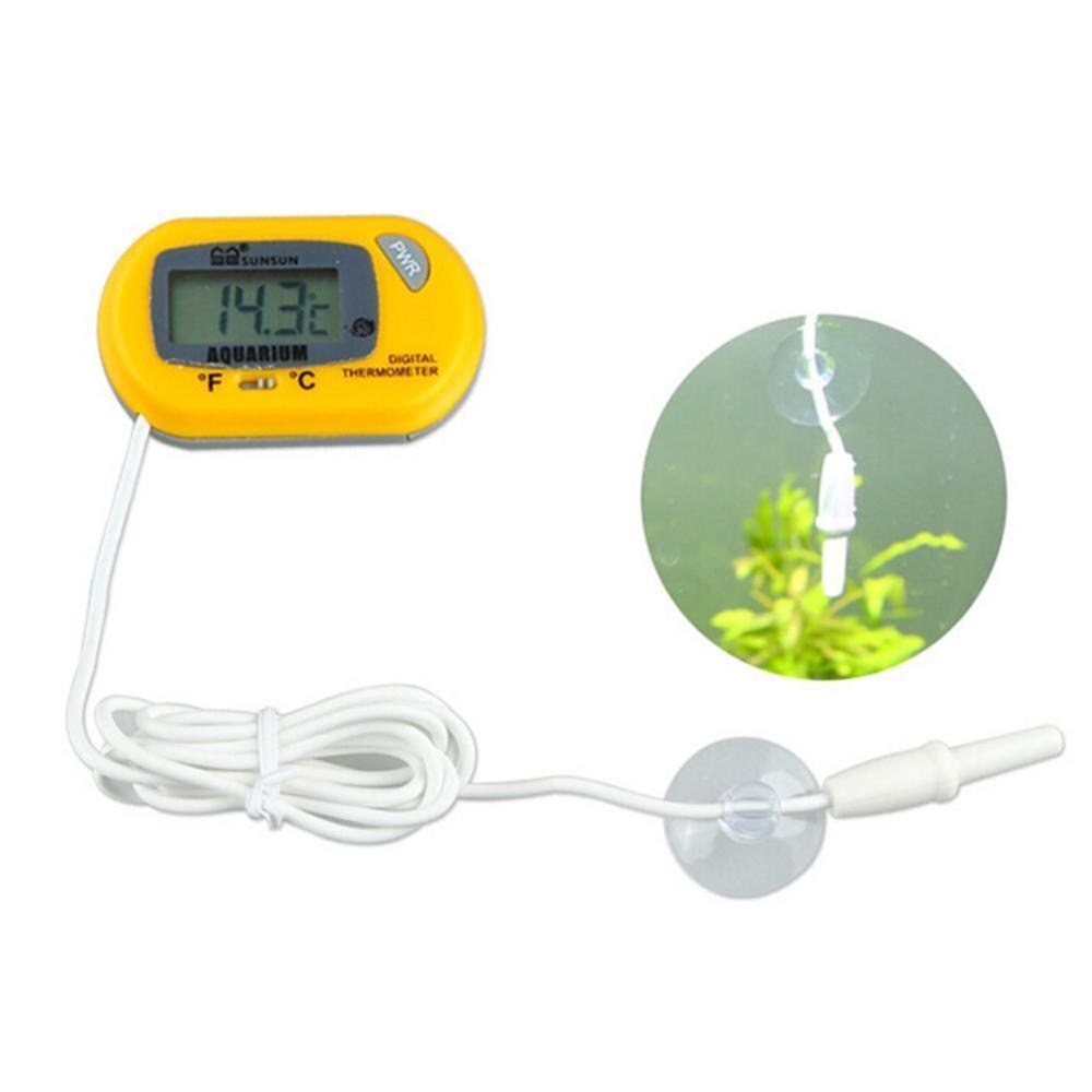 Mini Digitale Vochtigheid Meter Thermometer Hygrometer Sensor Gauge Lcd Temperatuur Koelkast Aquarium Monitoring Display Indoor