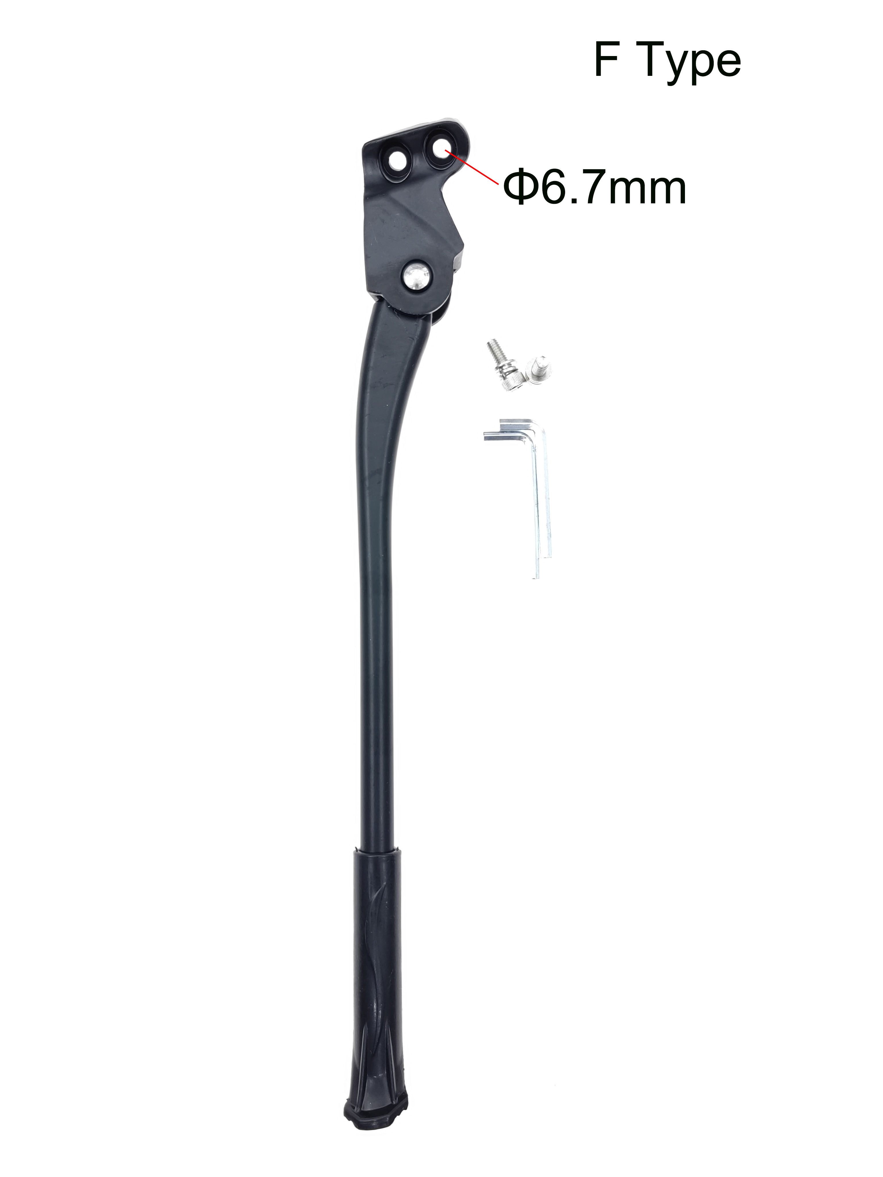 Verstelbare MTB Fietsstandaard 24 26 27.5 29 inch Mountainbike Parkeerrek 750B Fiets Zijstandaard voor ATX830/860XTC: green