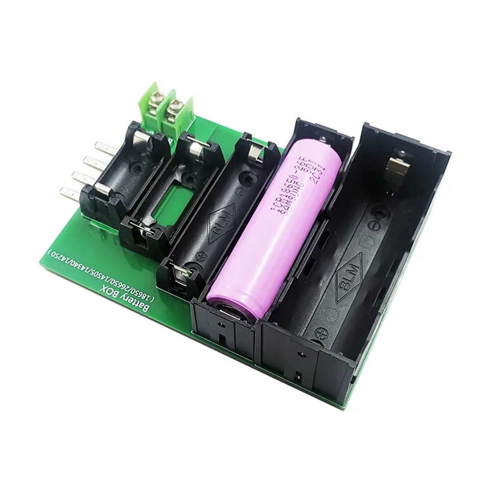 Battery Tester Case 4 & 2-Wire Terminal 18650 26650 14505 14340 1425 Battery Case Holder Test Storage Box for DL24P