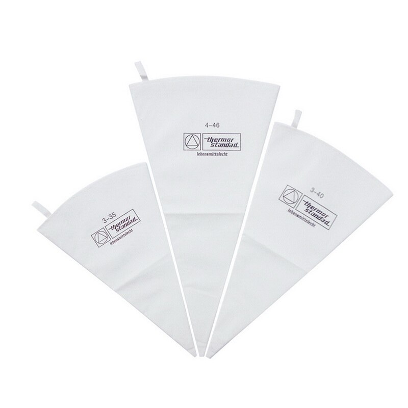 Spuitzak Herbruikbare Katoenen Cake Spuitzak Bakken Decorating Tool Herbruikbare Decorating Bag Icing Decorating Bag: S M L