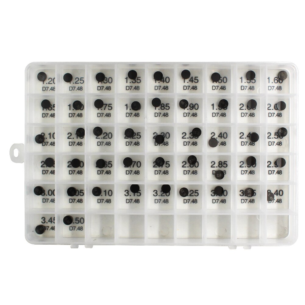 47pcs Motorbike Motor Engine Adjustable Valve Shim Diameter 7.48mm Kit For YAMAHA YZF750R YZF600R YZF1000 YZF-R6S YZF-R1 YZ250F: 1 Box 47Pcs
