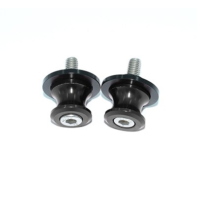 Tornillos deslizantes de aluminio para motocicleta, soporte de carrete basculante para Yamaha YZF R6, 1999, 2000, 2001, 2002, 2003, 2004, 2005, 2007, 6mm: BLACK M6