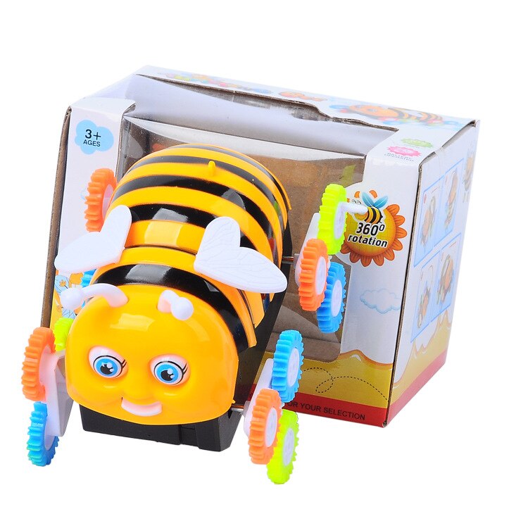 Creatieve Bee Tumbling Dier 360 Graden Rotatie Prachtige Auto Speelgoed: Bee