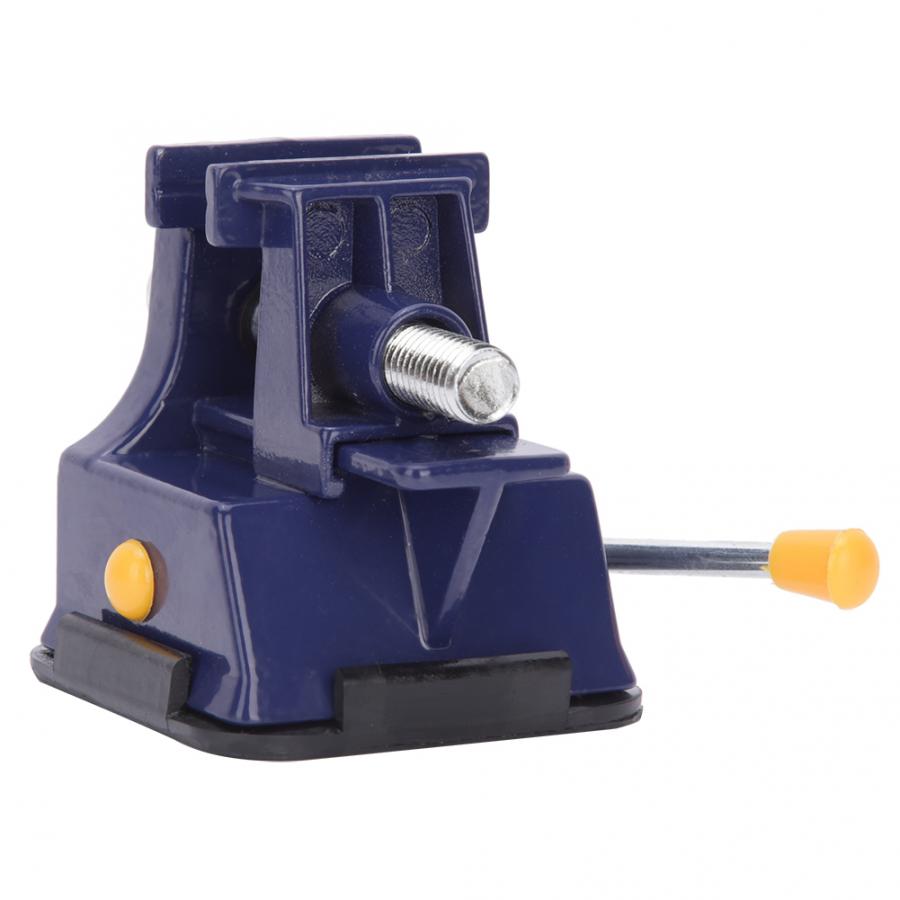 Aluminiumlegering mini bänk skruvstäd multifunktionell hushålls sug typ maskin skruvstäd