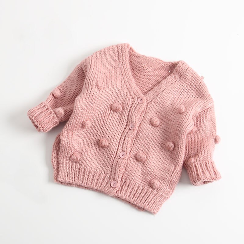 Ball Baby Mantel Jungen Mädchen Langarm betroffen Jacken Kleinkind freundlicher Spitzen Herbst Winter Baby Outwear Kleidung