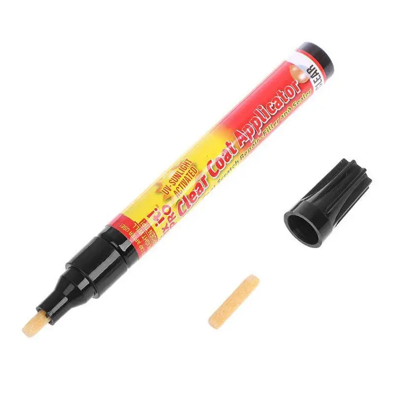 Car Scratch Repair Remover Pen Car-styling Portable Fix It Pro Clear Coat Applicator Tool Portable Universal Auto Paint Pen: Default Title