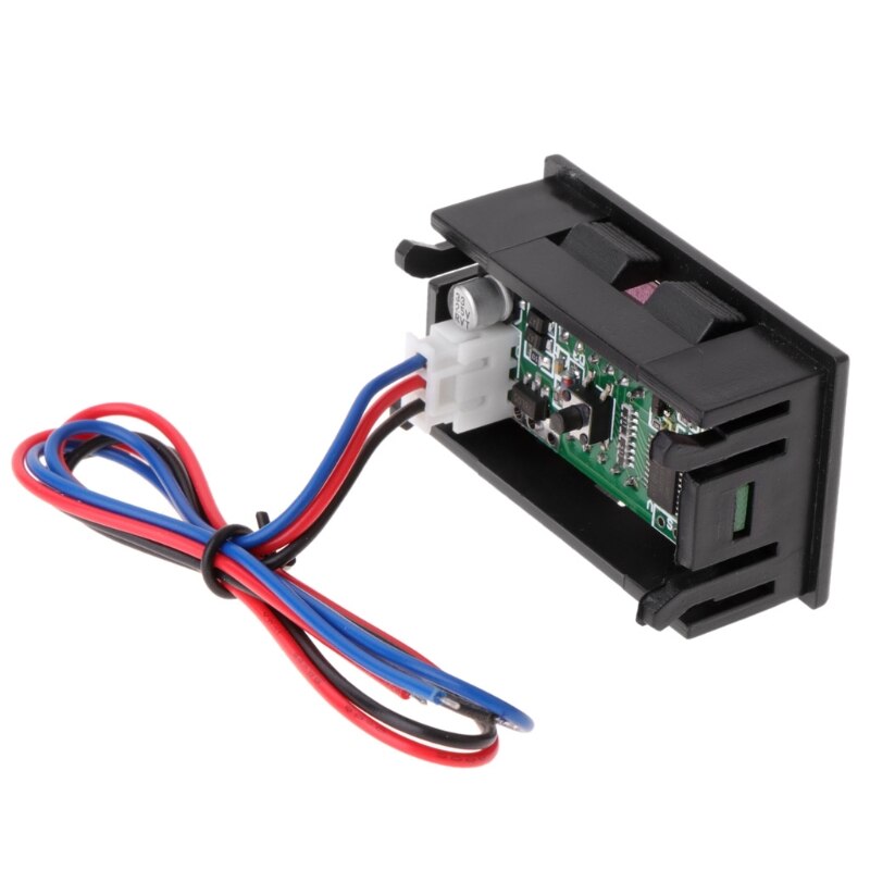 Auto Motorrad Digitaler Tachometer Tacho Messgerät mit Batterie Überspannung Alarm