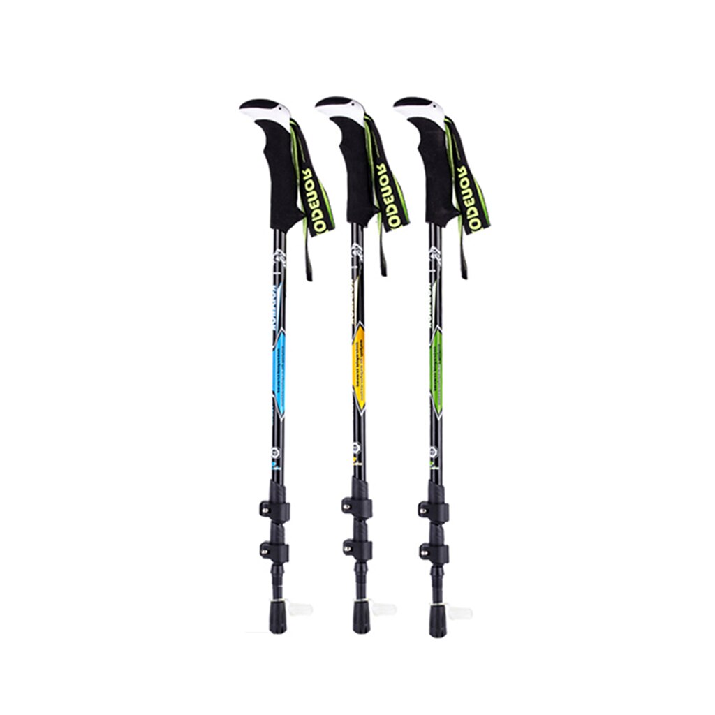 Carbon Fiber Telescopic Skiing Climbing Stick Trekking Hiking Pole