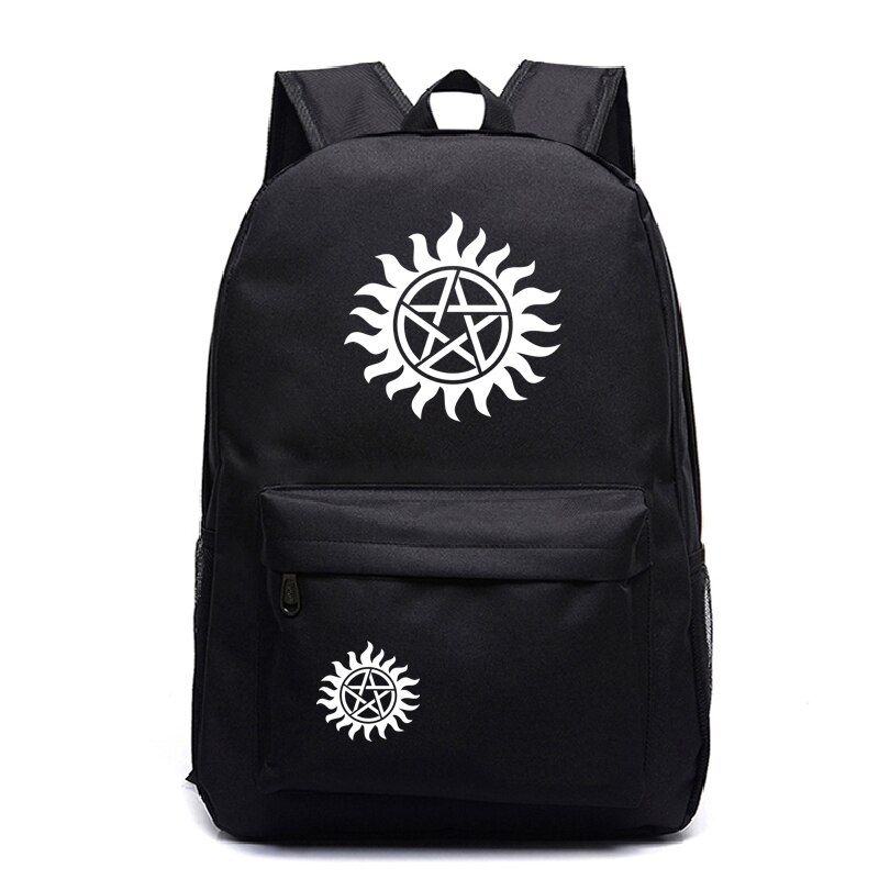 Supernatural Backpack Women Men Backpack Laptop Galaxy School Bags for Teenagers Boys Girls Travel Backpack Cheap: 1