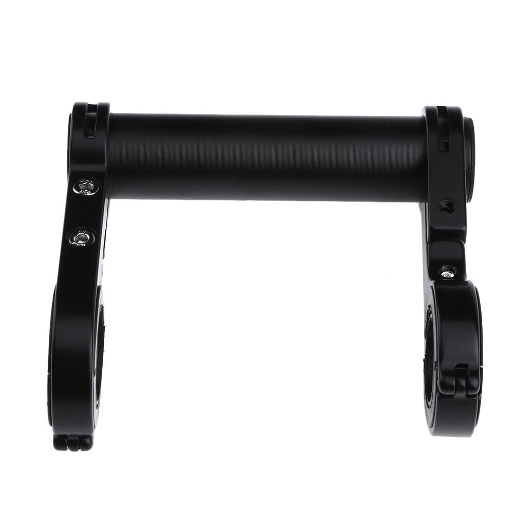 10Cm Fietsstuur Mount Extender Mountain Mtb Bike Koplamp Houder Stuur Extender Lamp Zaklamp Telefoon Mount Stand: Black