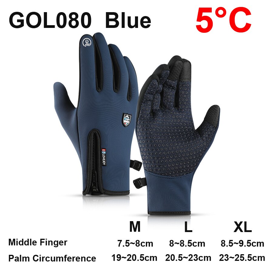 NEWBOLER ciclismo guantes invierno guantes dedo – Grandado