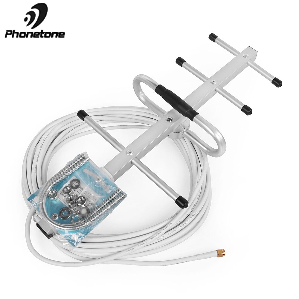 5g Antenne WSOLDMA 2G/3G/4G LTE 12dBi Outdoor Wireless Yagi Antenne - 698-2700 MHz Zimmerantenne Mit Verstärker