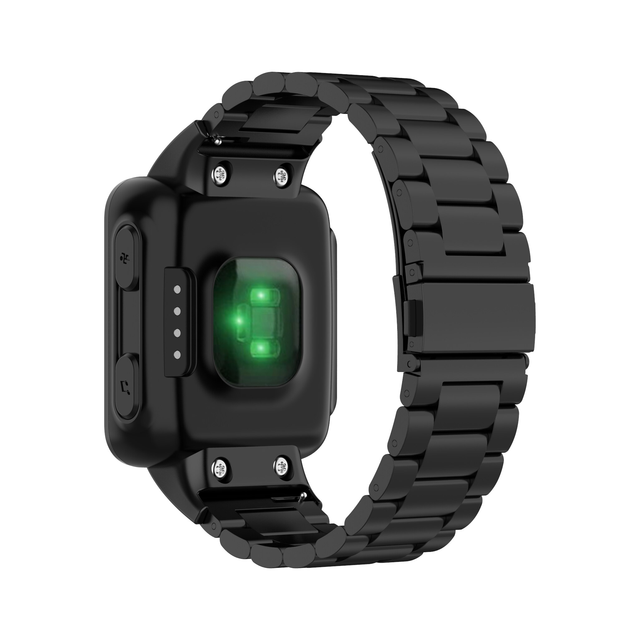 Bracelet de montre en métal en acier inoxydable, pour montre intelligente Garmin Forerunner 30/35, remplacement pour Garmin Forerunner 35