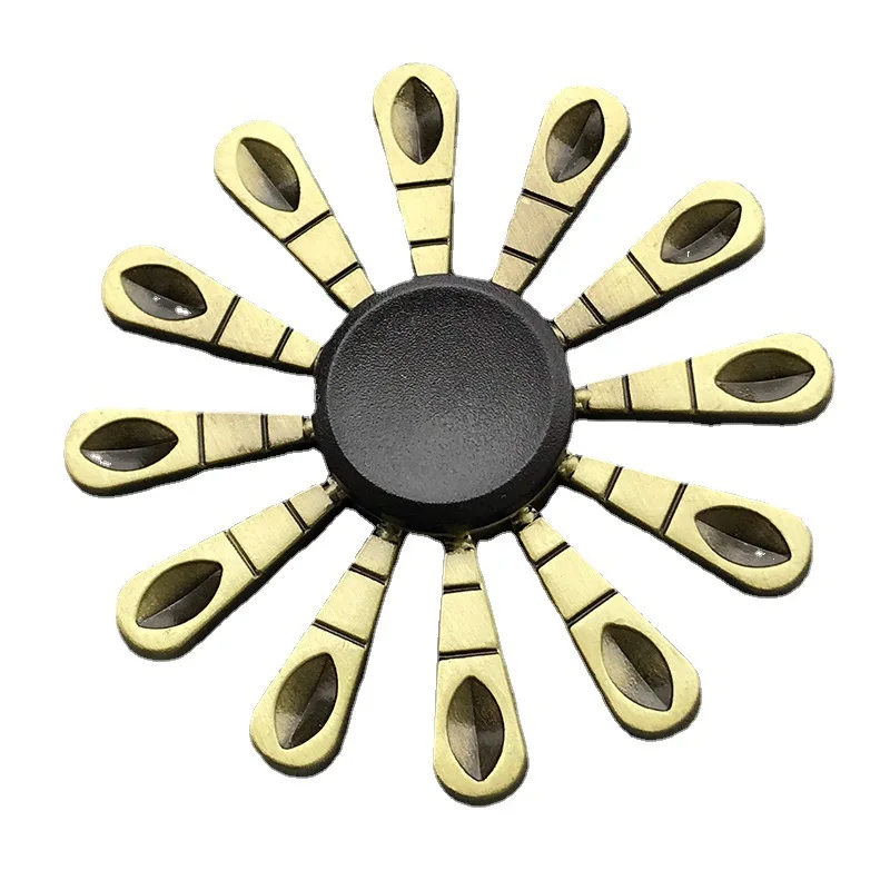 Bronze Farbe Metall Fidget Spinner R188 Stumm Lager Legierung Hand Spinner Stress Relief Dekompression Spielzeug für Kinder Erwachsene