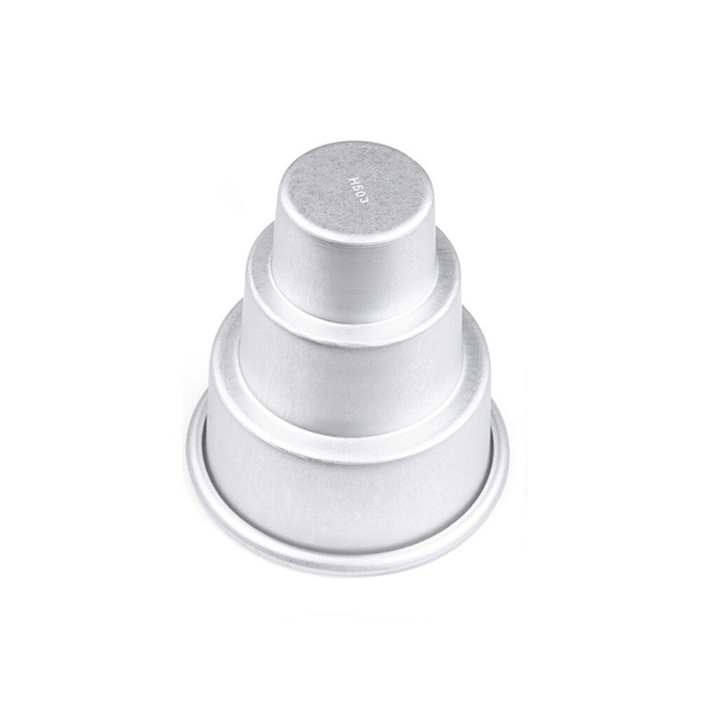 Mini Cake Decorating Tools Mini Three-tiered Cake Pan Pudding Mold Muffin Decorating Mould Tools Accessories